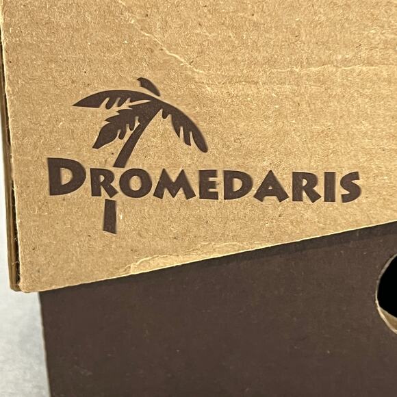 Dromedaris Tracy 2 Leather Mary Jane Low Block Heel Shoe-Brown-Women Size 37-NEW - Picture 11 of 14